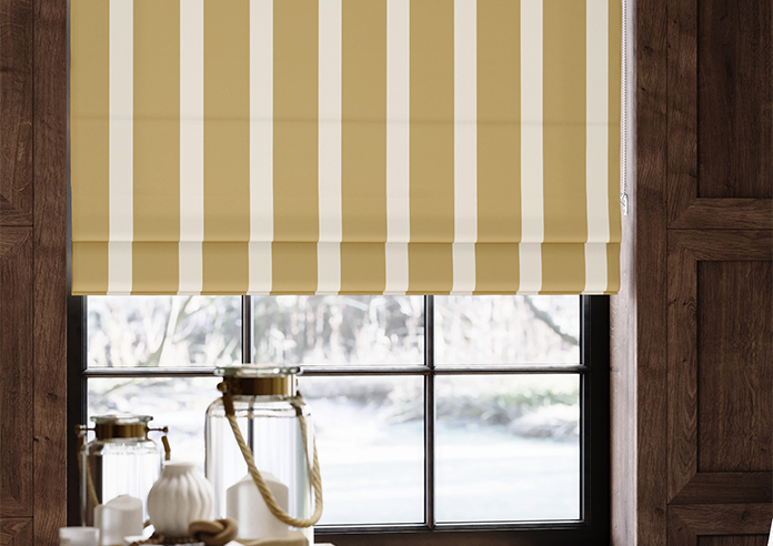 The British Stripe Co. Henry, Chilterns No.2 - Twist&Fit Roman Blind - Image 5